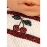 Konges Sløjd Creamy Stripe Bella Baby Dukke