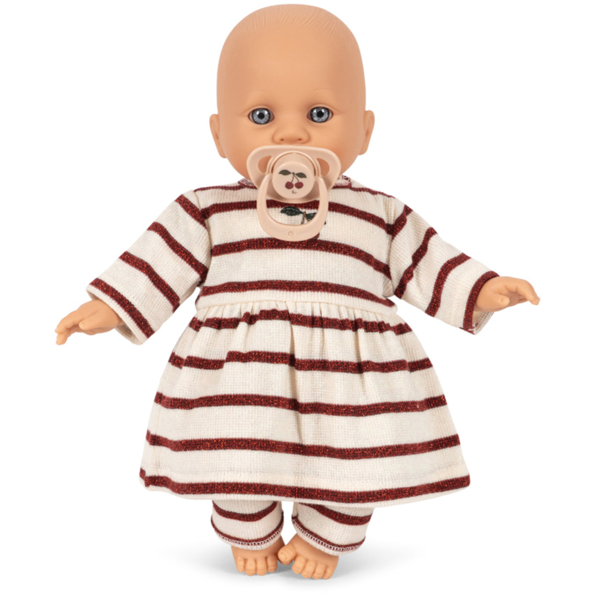 Konges Sløjd Creamy Stripe Bella Baby Dukke