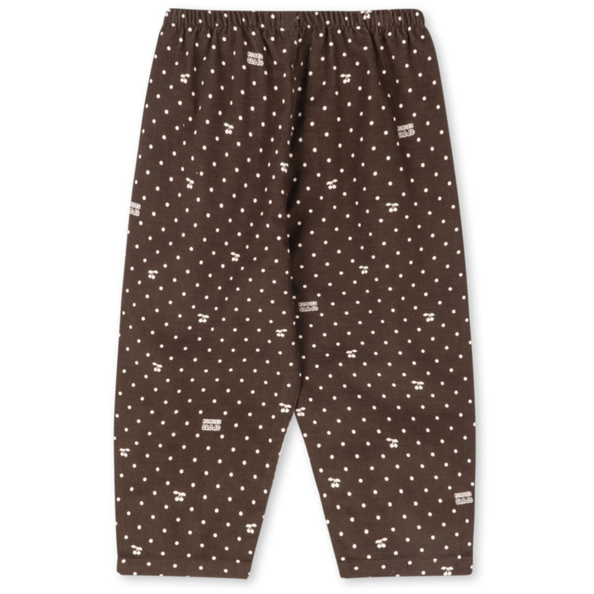 Konges Sløjd Cherry Dot Chocolate Cara Pleat Bukser Gots