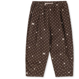 Konges Sløjd Cherry Dot Chocolate Cara Pleat Bukser Gots