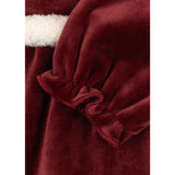 Konges Sløjd Red Dahlia Christmas Romper Kjole Grs