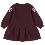 Konges Sløjd Decadent Chocolate Lou Sløjfe Sweat Kjole Gots