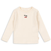 Konges Sløjd White Smoke Minnie Bluse Gots