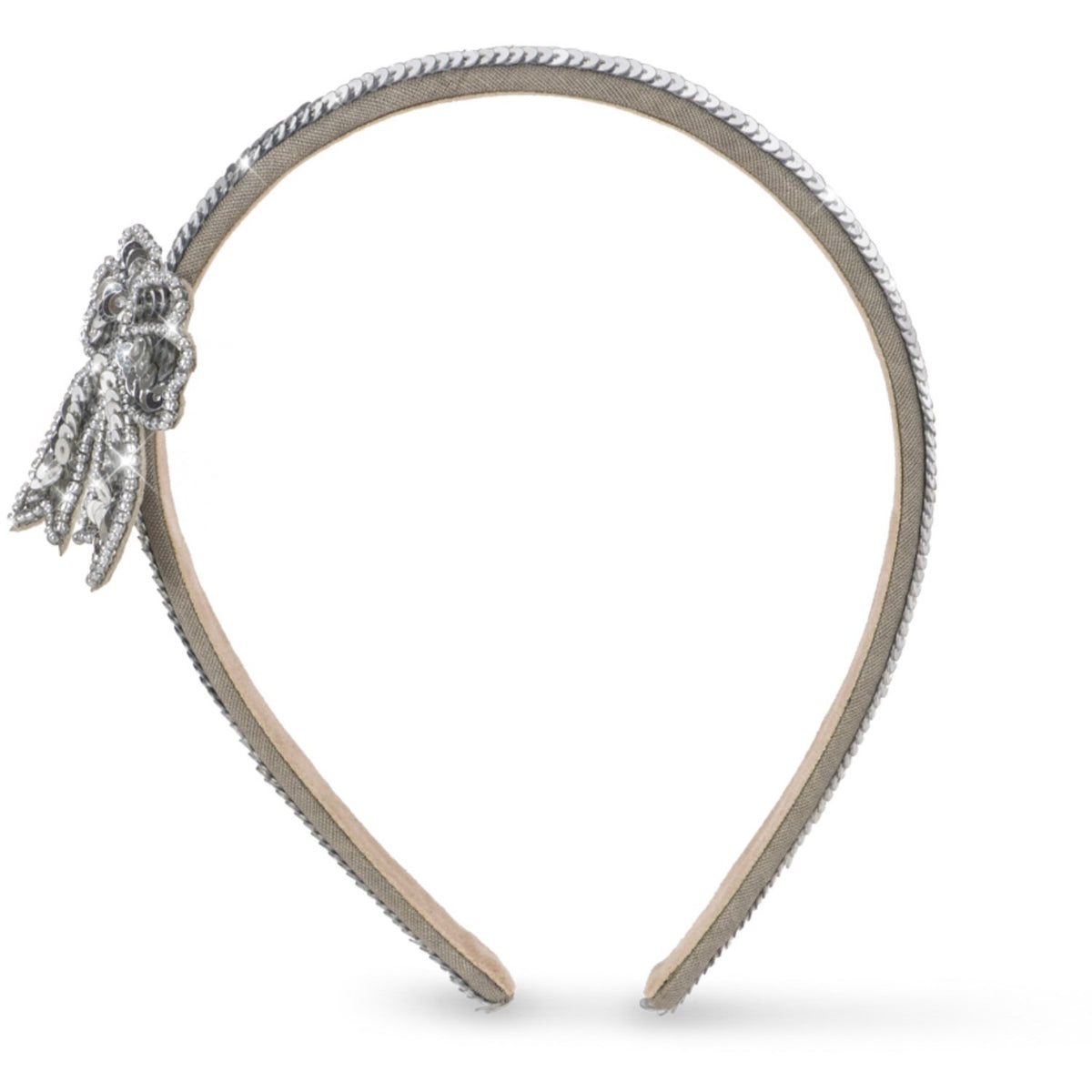 Konges Sløjd Silver Paliet Sløjfe Hairbrace