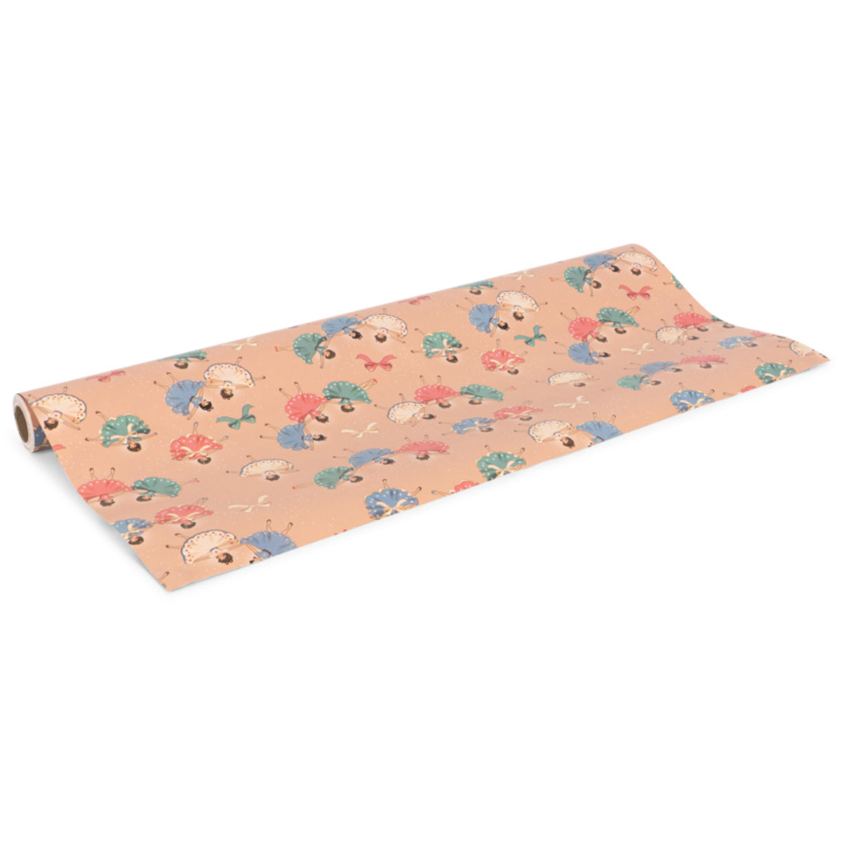 Konges Sløjd Bow Ballerina Blush Wrapping Paper