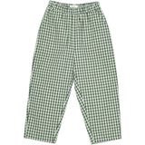 brunobruno nation Myrtle Green Check Dora Check Bukser