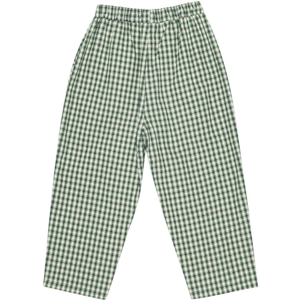 brunobruno nation Myrtle Green Check Dora Check Bukser
