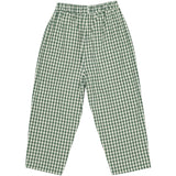 brunobruno nation Myrtle Green Check Dora Check Bukser