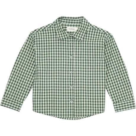 brunobruno nation Myrtle Green Check Nohrla Check Skjorte