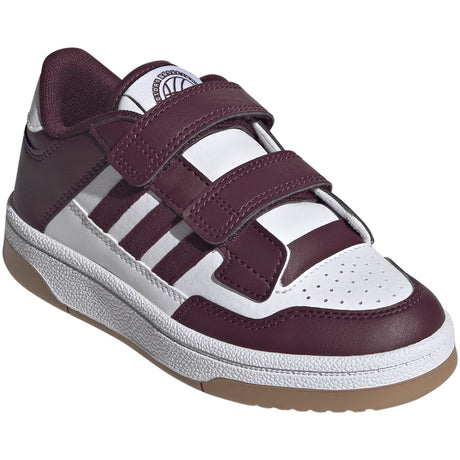 adidas Originals Ftwr White Maroon Gum4 Rapid Court Cf C Sneakers