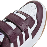 adidas Originals Ftwr White Maroon Gum4 Rapid Court Cf C Sneakers