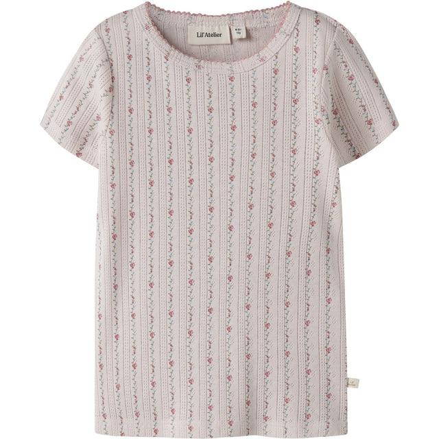 Lil'Atelier Morganite Flower Nmfrachello Dap Ss Slim Top Lil