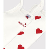 Petit Bateau Hearts Chemise Top 2-Pak