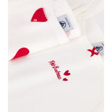 Petit Bateau Hearts Chemise Top 2-Pak