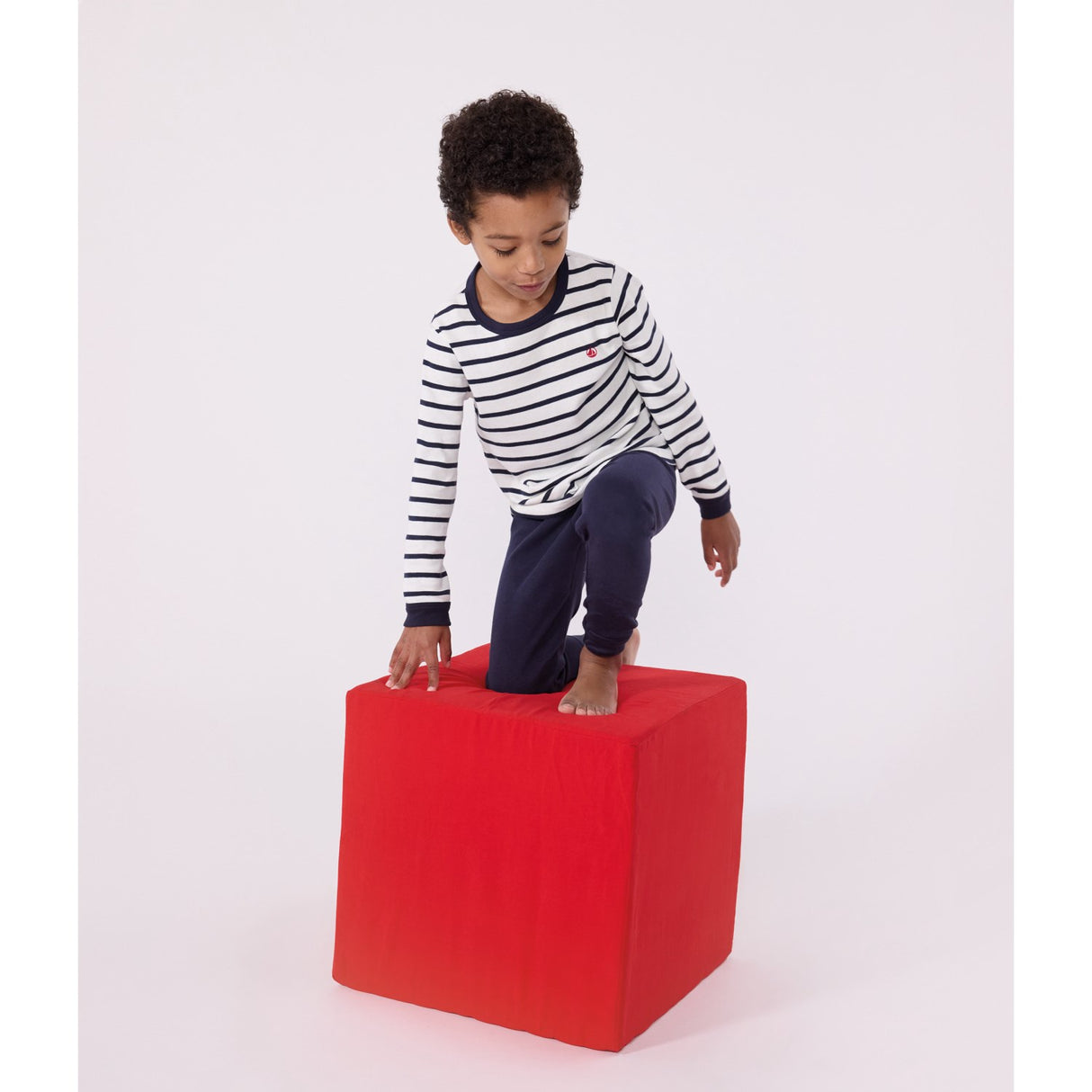 Petit Bateau Navy Stripe Pyjamas