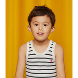 Petit Bateau Navy Stripe Undertrøje 2-Pak