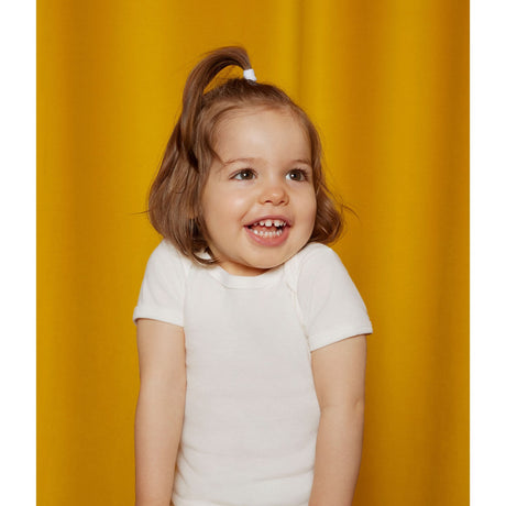 Petit Bateau White Kortærmet Body 2-Pak