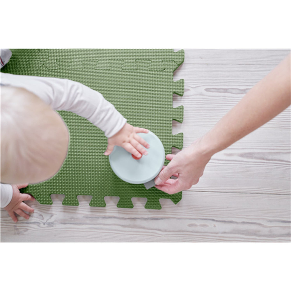 BabyDan Soft Green Skumgulv