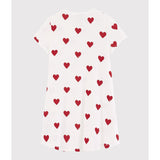 Petit Bateau Hearts Kortærmet Kjole