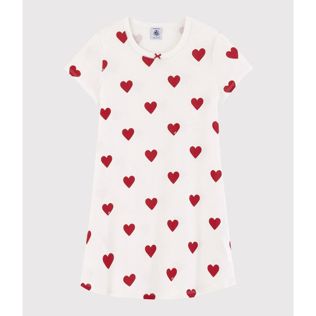 Petit Bateau Hearts Kortærmet Kjole