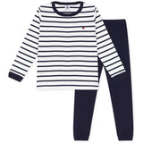 Petit Bateau Navy Stripe Pyjamas
