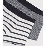Petit Bateau Navy Stripe Boxershorts 2-Pak