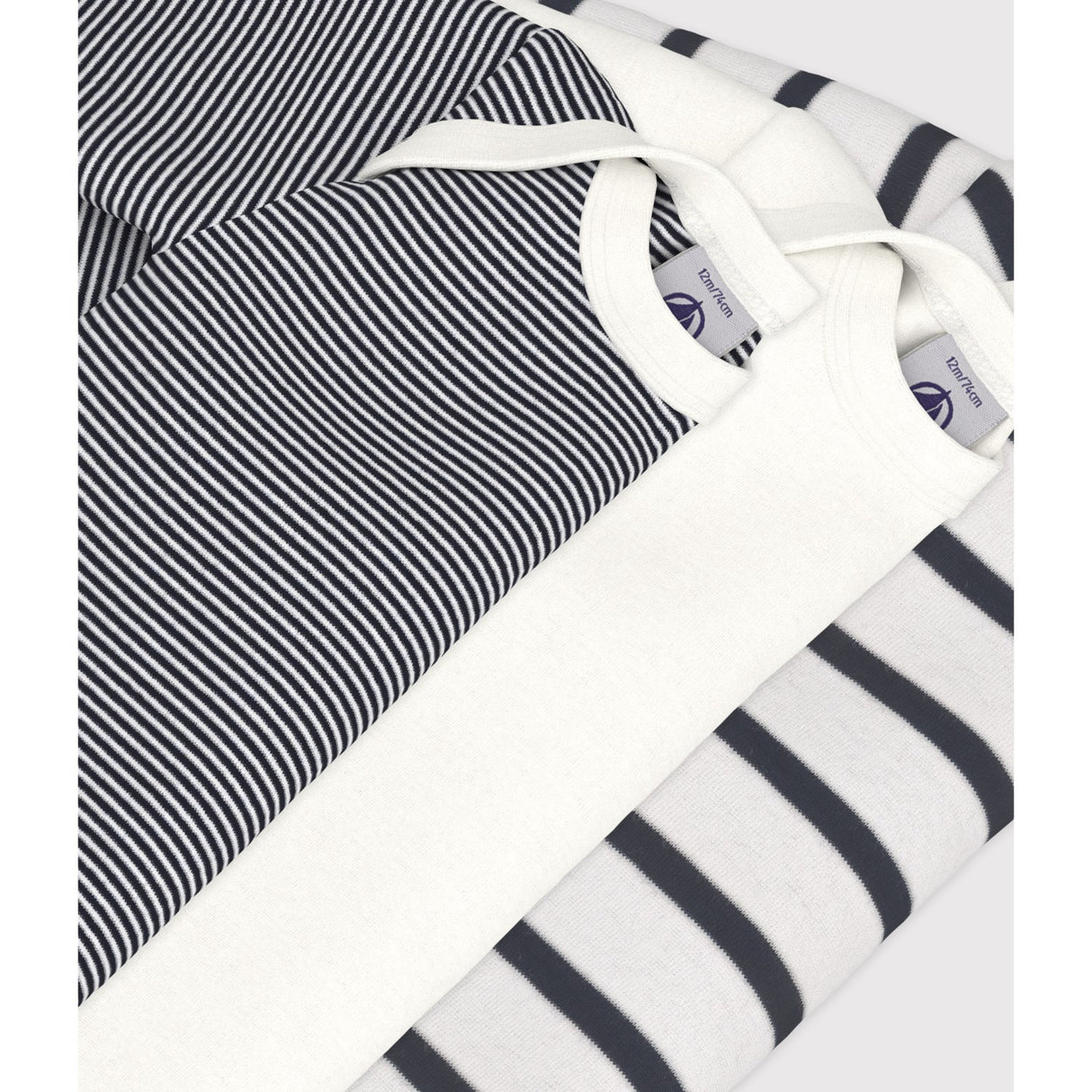 Petit Bateau Stribet Langærmet Body
