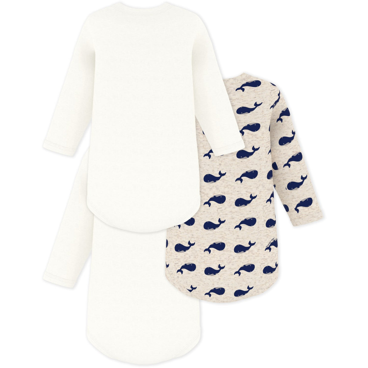 Petit Bateau Montelimar/Medieval Langærmet Body 3-Pak
