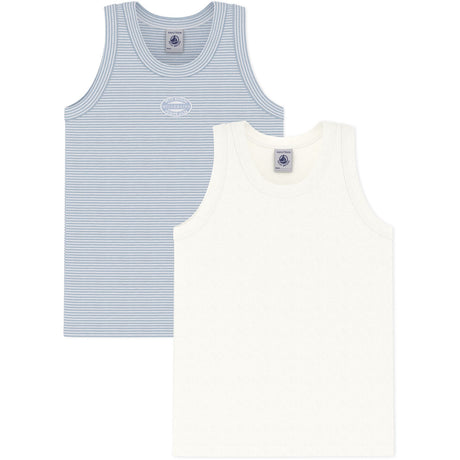 Petit Bateau Blue Stripe Undertøje 2-Pak