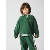brunobruno nation Myrtle Green Dana Polo Sweatshirt Nb