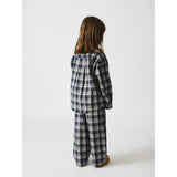 brunobruno nation Mood Indigo Blue Check Francis Navy Check Bukser