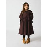 brunobruno nation Marron Plum Check Alva Kjole
