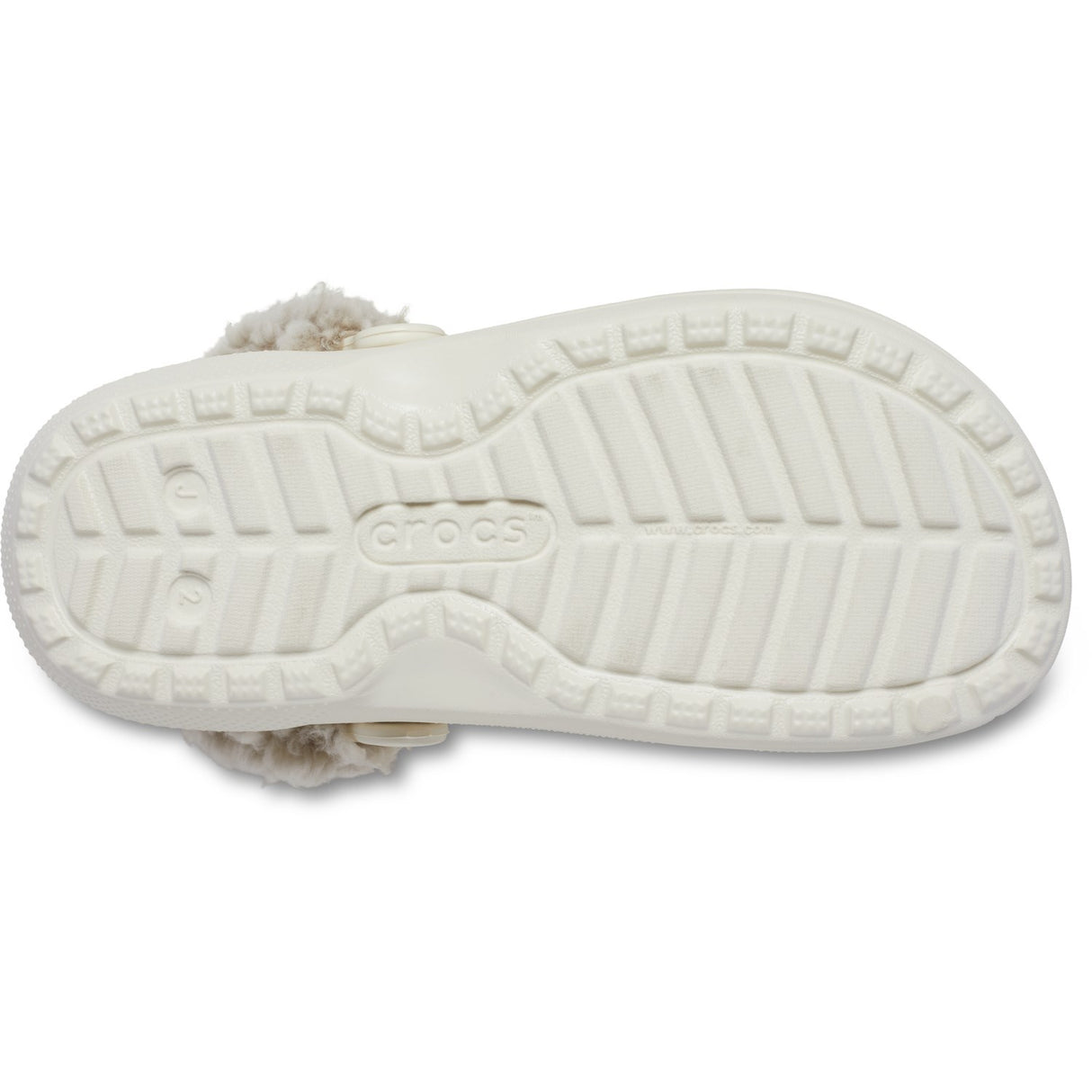Crocs Summit White Classic Fleece Lined Clog K Smwt