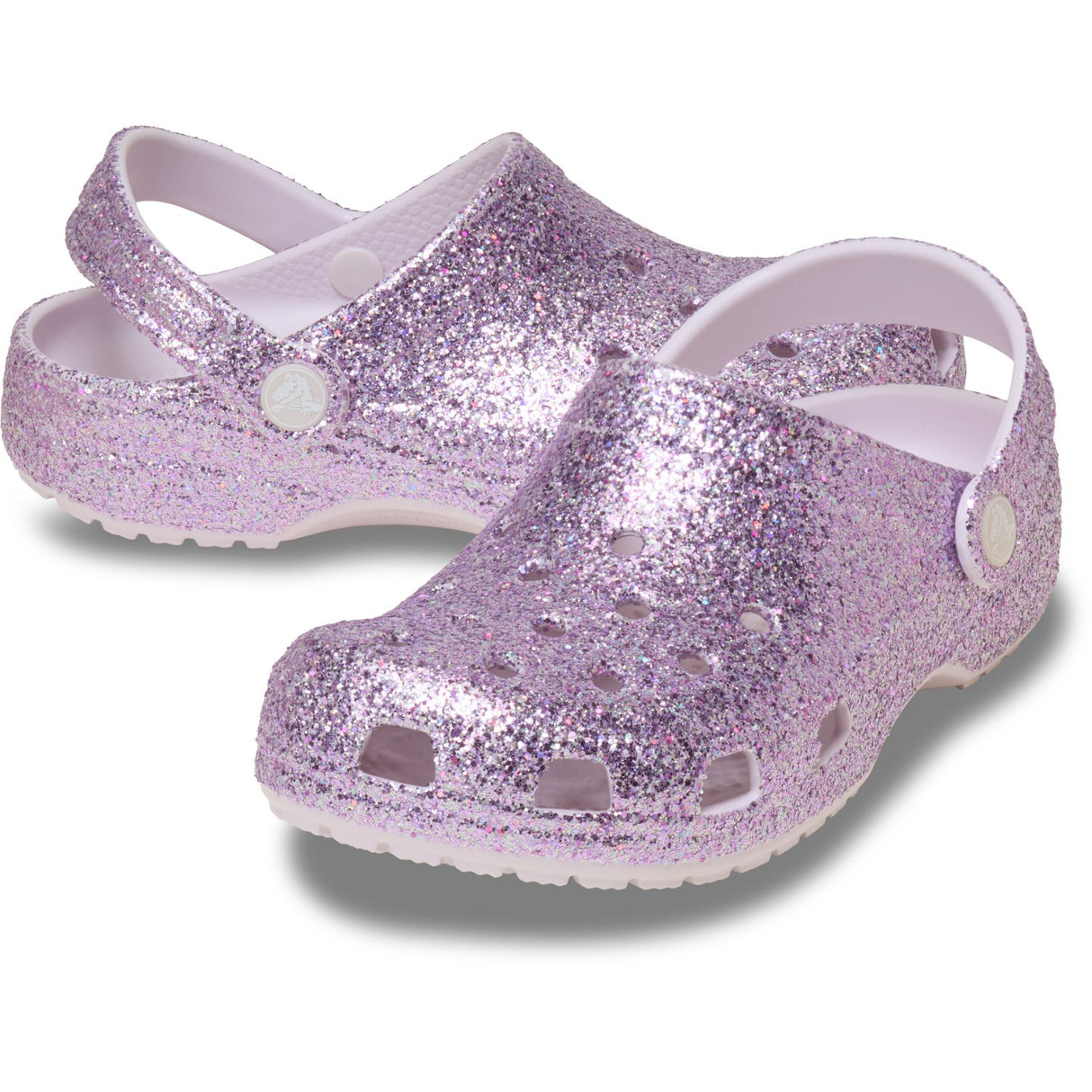 Crocs Grape Ice Classic Chunky Glitter Clog K Gric
