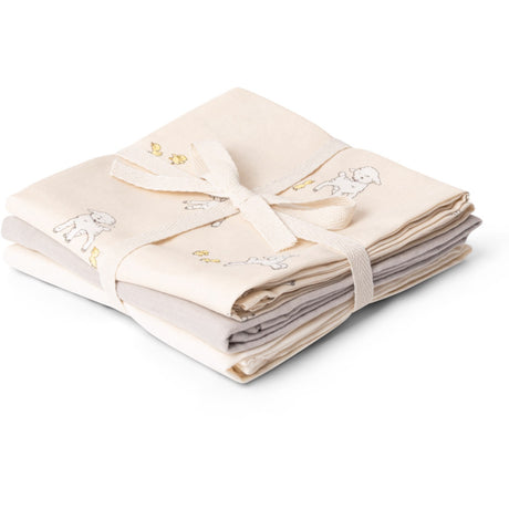 That's Mine Tiny Friends Bora Muslin Cloth 3-Pak