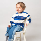 That's Mine Blue Stripe Vagnar Sweater