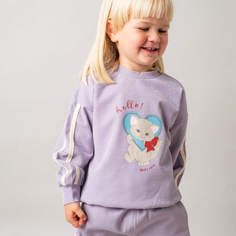 That's Mine Purple Glitter Luanna Sweatshirt