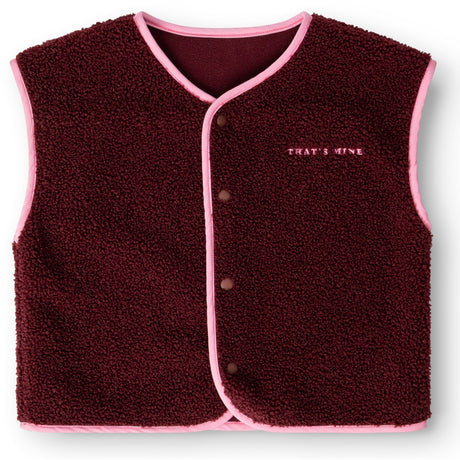 That's Mine Dark Cherry Jordan Vest