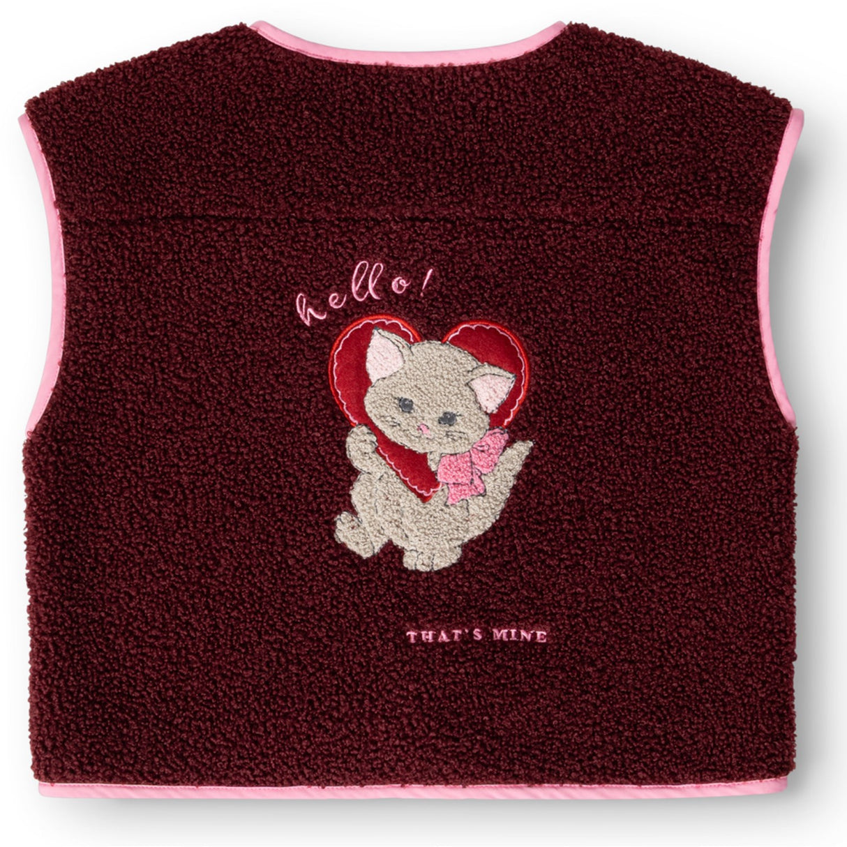 That's Mine Dark Cherry Jordan Vest