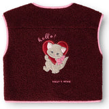 That's Mine Dark Cherry Jordan Vest