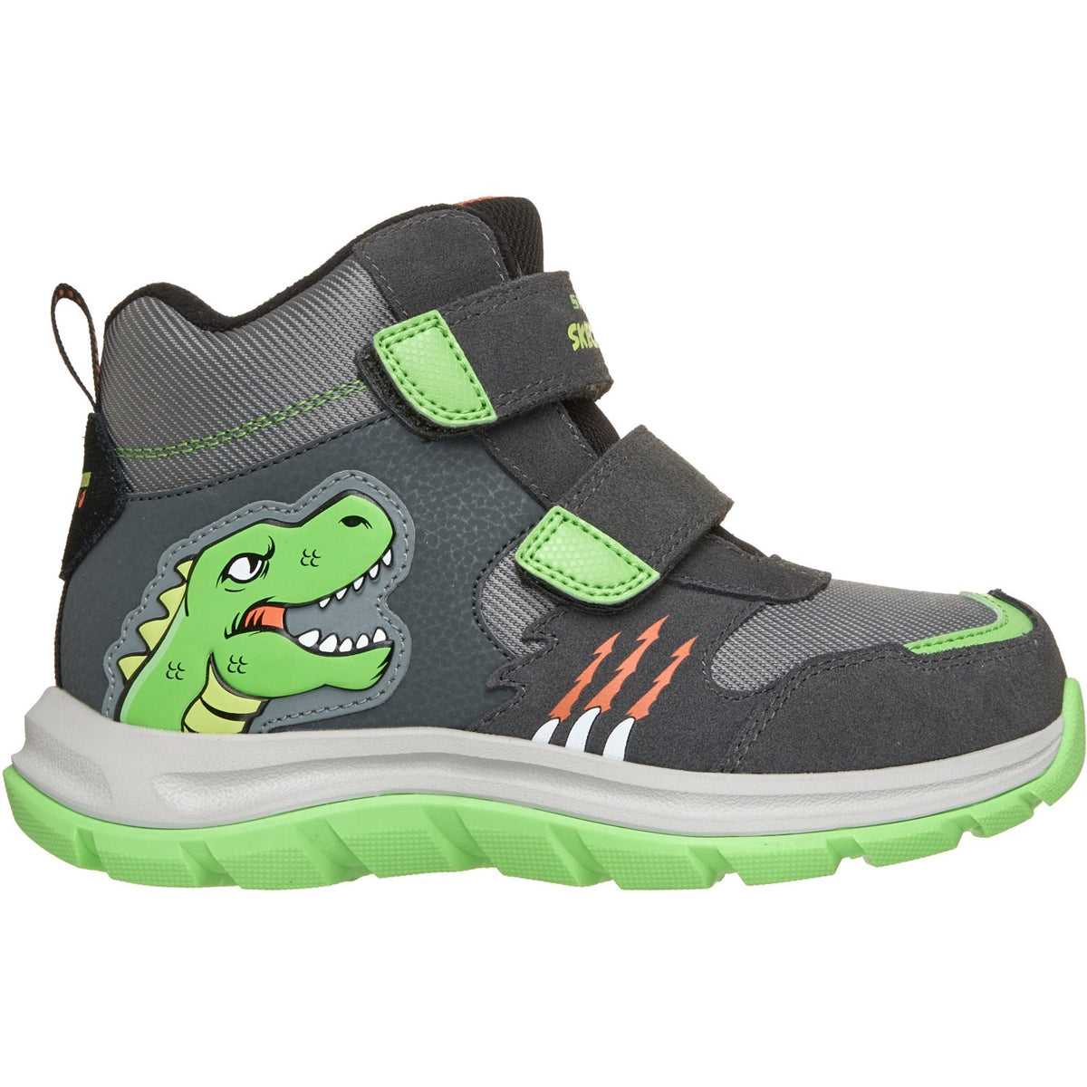 Skechers Gray Dynamic Trail - Dino-Scouts