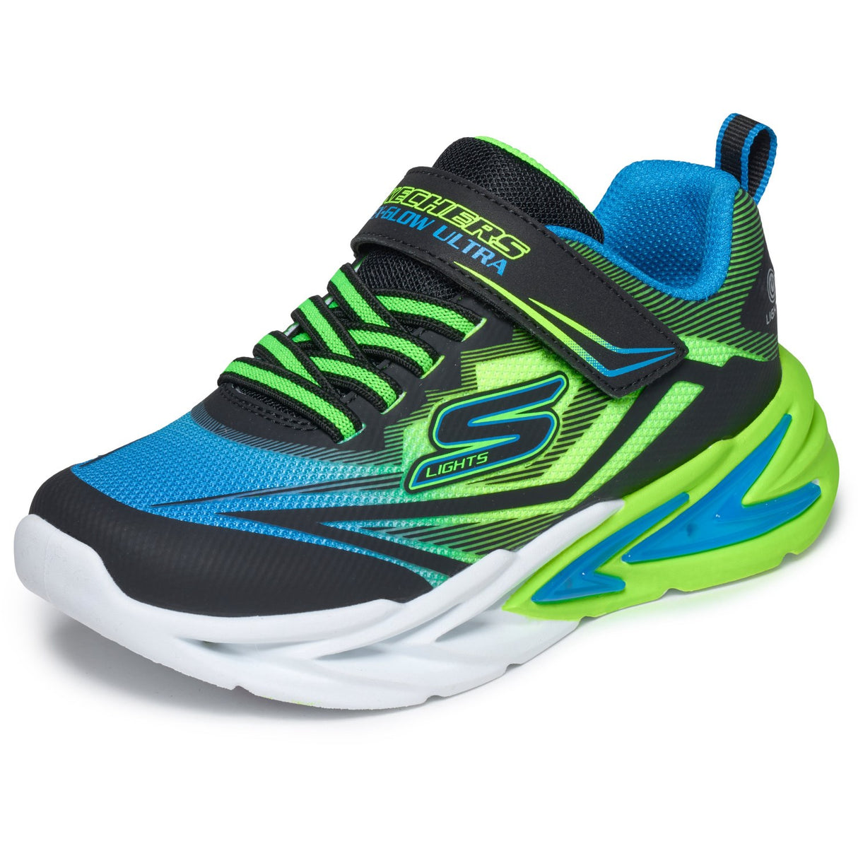 Skechers Black Flex-Glow Ultra