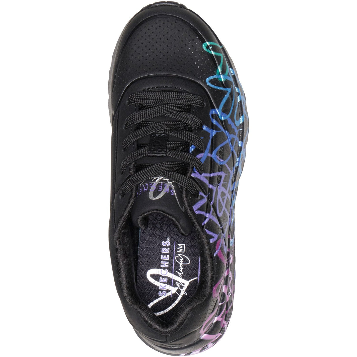 Skechers Black JGoldcrown: UNO Lite - Metallic Joy