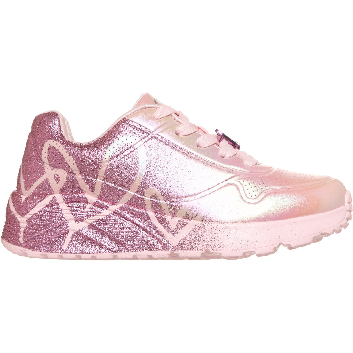 Skechers Pink Uno Lite - Heartdust Forever