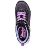 Skechers Black Heart Lights