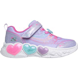 Skechers Purple Enchanted Heart Lights