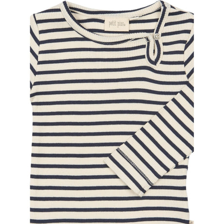 Petit Piao Navy Blazer Striped Ppsky L_S Body
