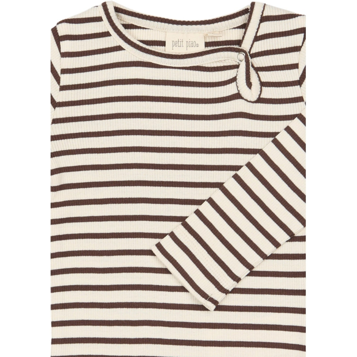 Petit Piao Chestnut Striped Ppsky L_S Body