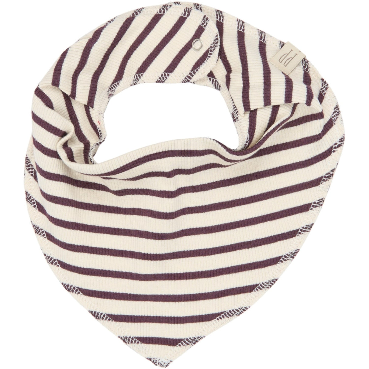 Petit Piao Huckleberry Striped Ppsky Hagesmæk 2-Pak