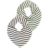 Petit Piao Navy Blazer Striped Ppsky Hagesmæk 2-Pak